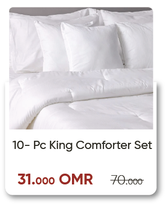 HFO-Oct-SD-King Comforter 10P