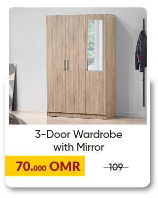 MRSU-SD-3D Wardrobe W Mirror