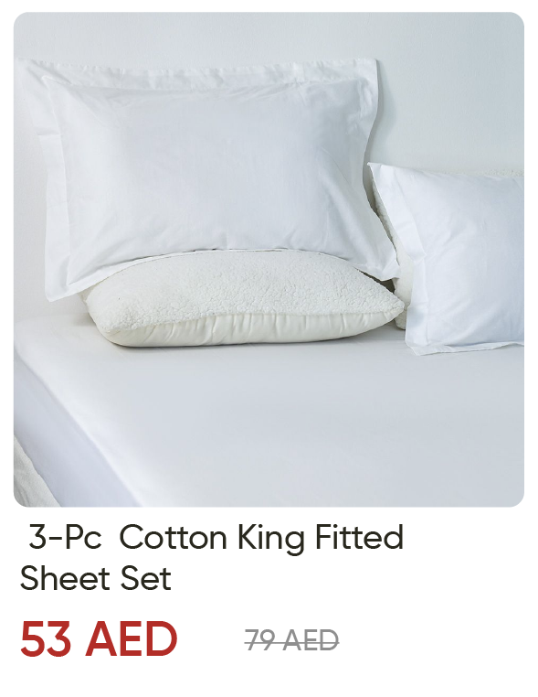 SFFU25-SD-3P King Ft Sheet Set