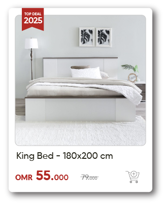 SSWO-SD-King Bed - 180x200 cm