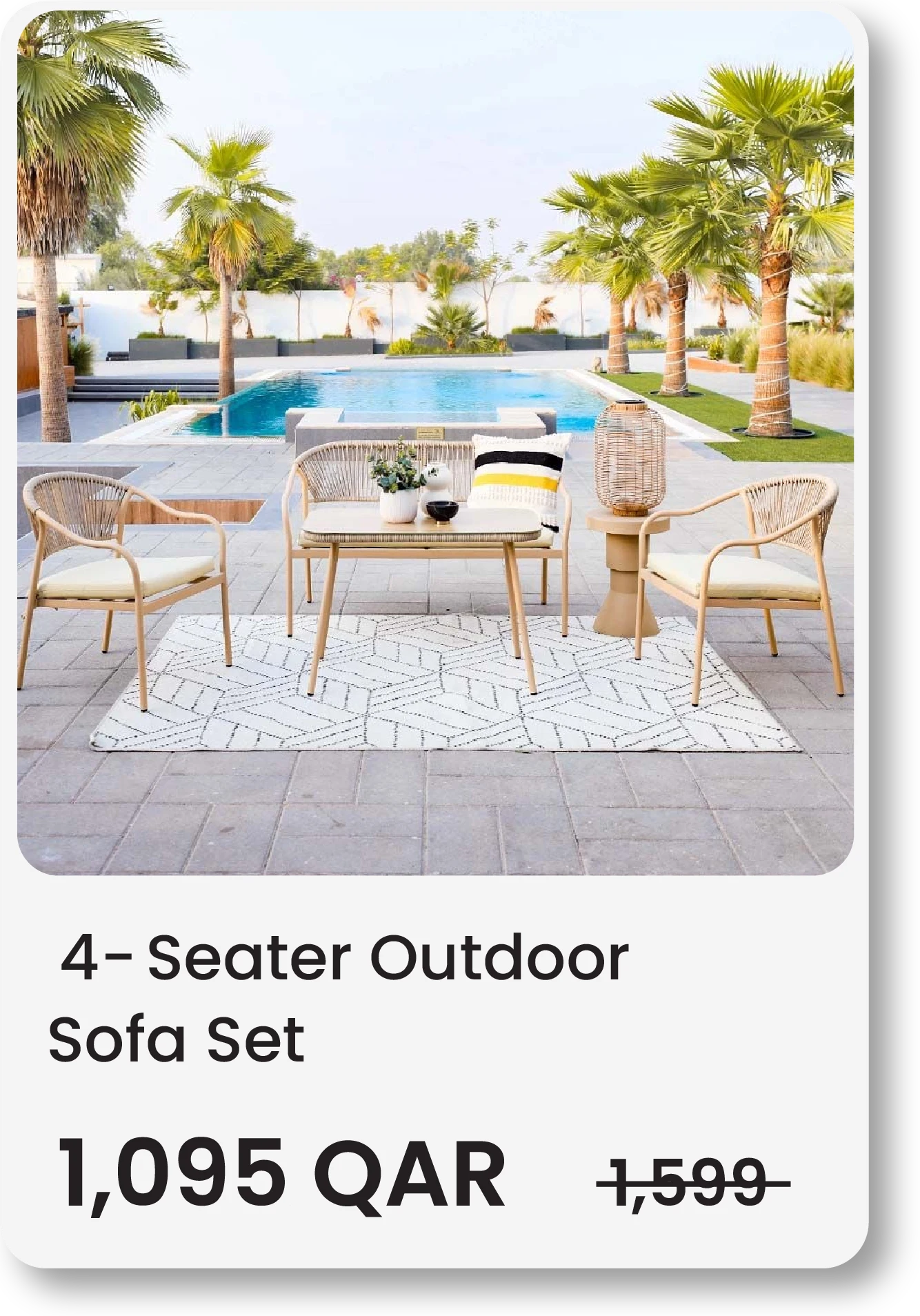 SDQ - Sept - Outdoor Sofa 4S