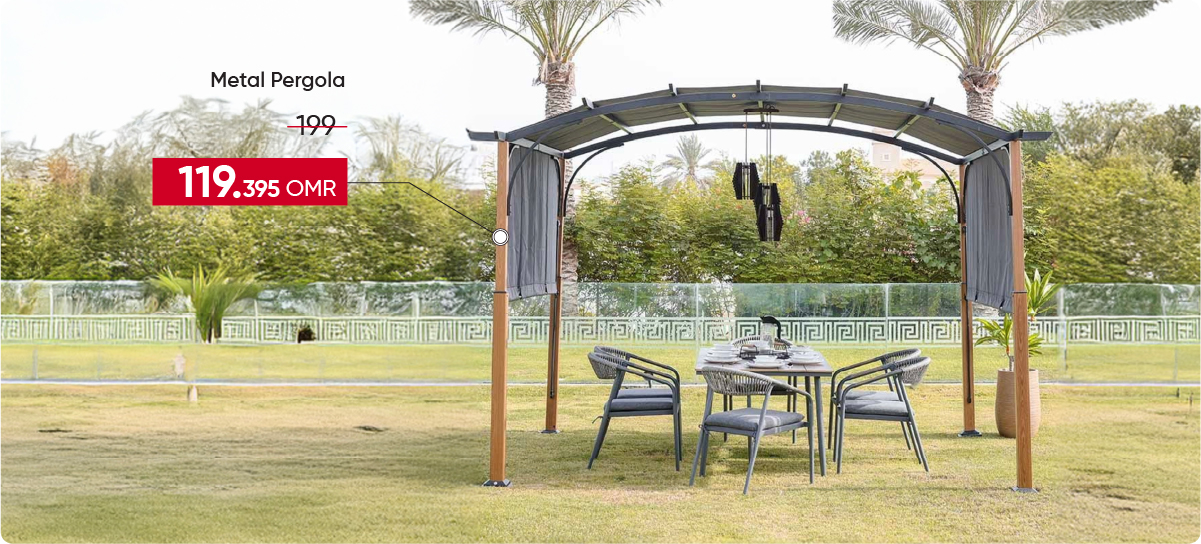 SSWO-DB-Metal Pergola