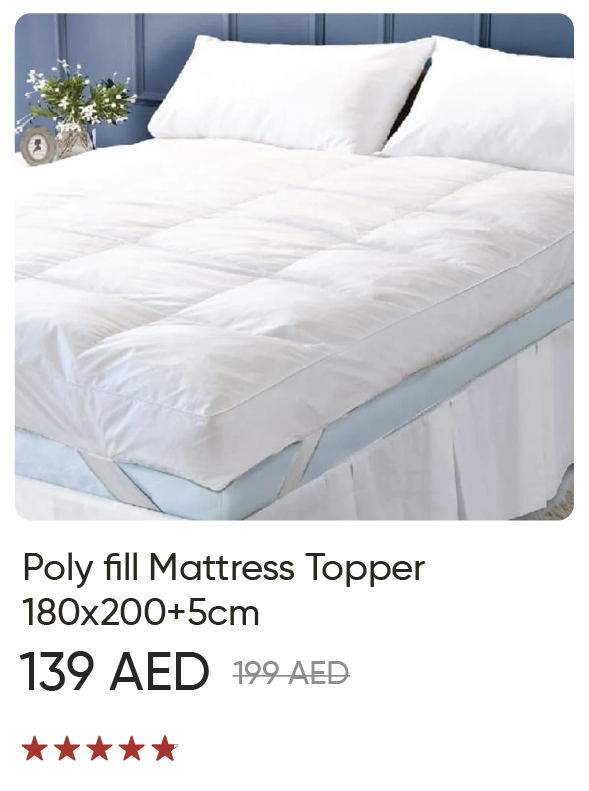 U25R-SD-Poly F Mattress Topper