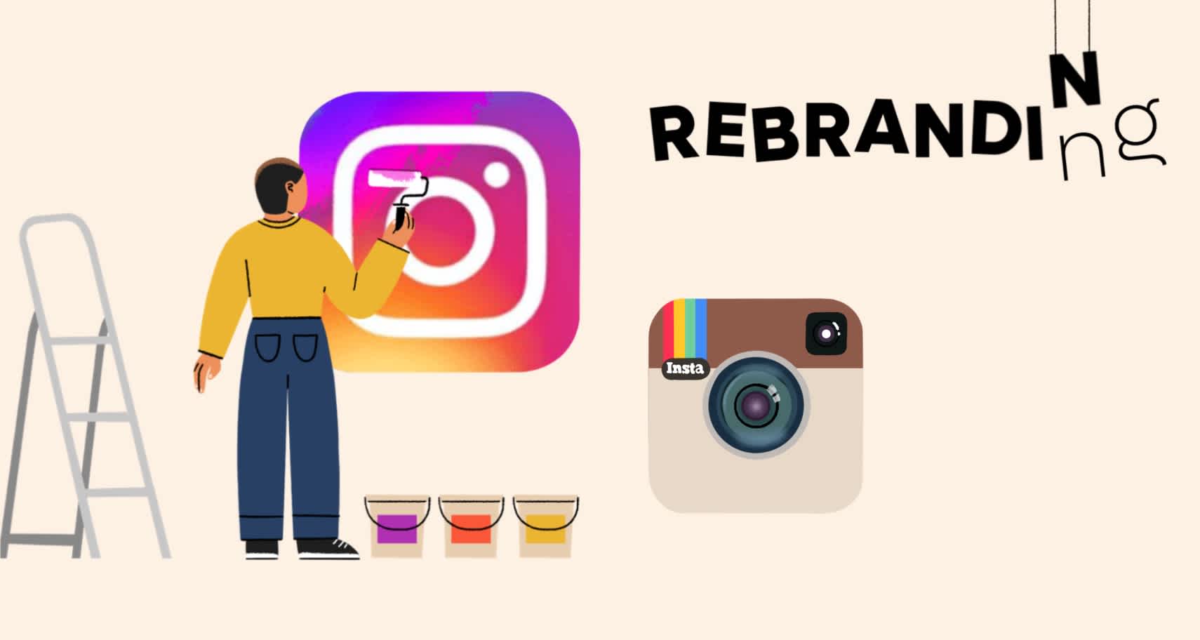 Fare rebranding: il caso Instagram.  image