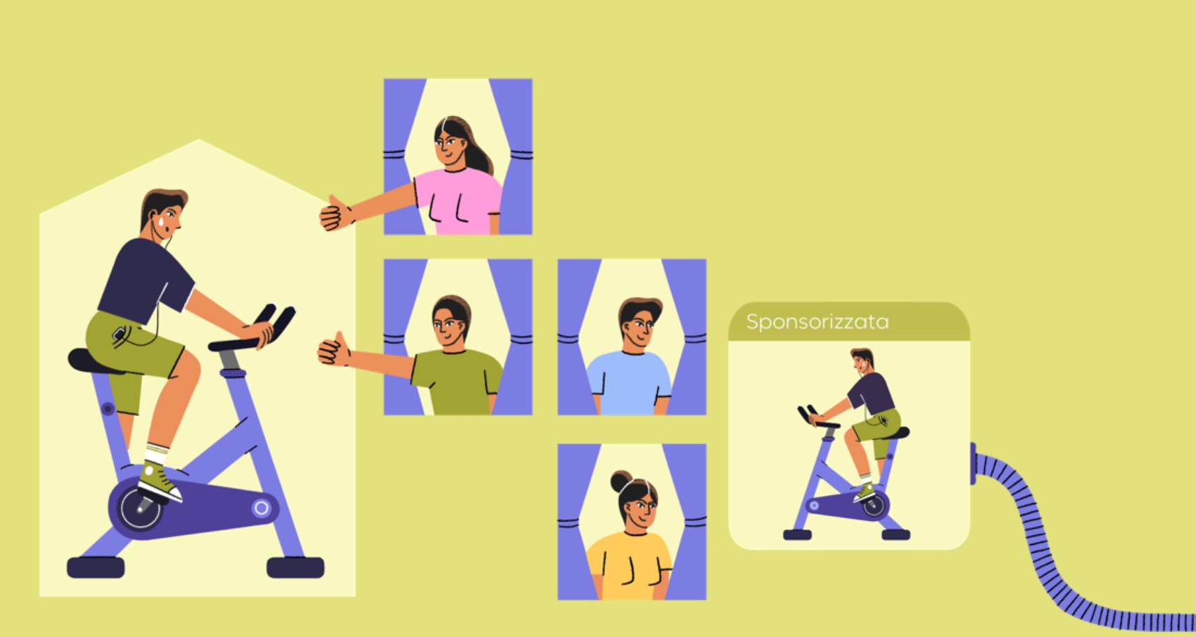 Il Piano Editoriale è una cyclette