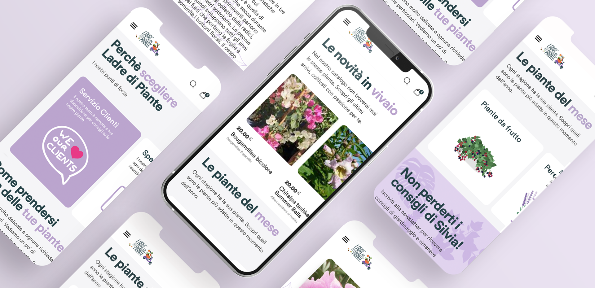 Ladre di Piante portfolio