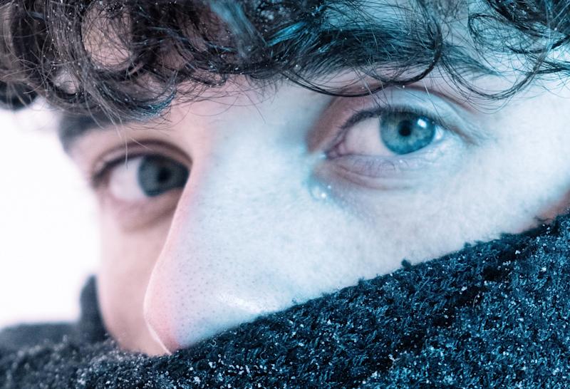 crying in snow