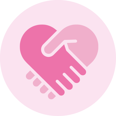 We strive to empathise with the experiences and feelings of others, reflecting constantly and with humility to honour the trust we are given.