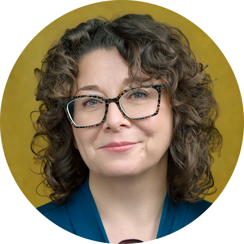 Adele Greaves headshot, smiling.