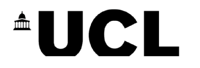 University College London (UCL) logo.