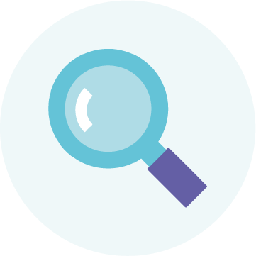 magnifying glass icon