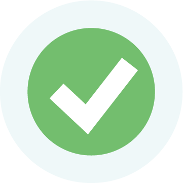 green tick icon