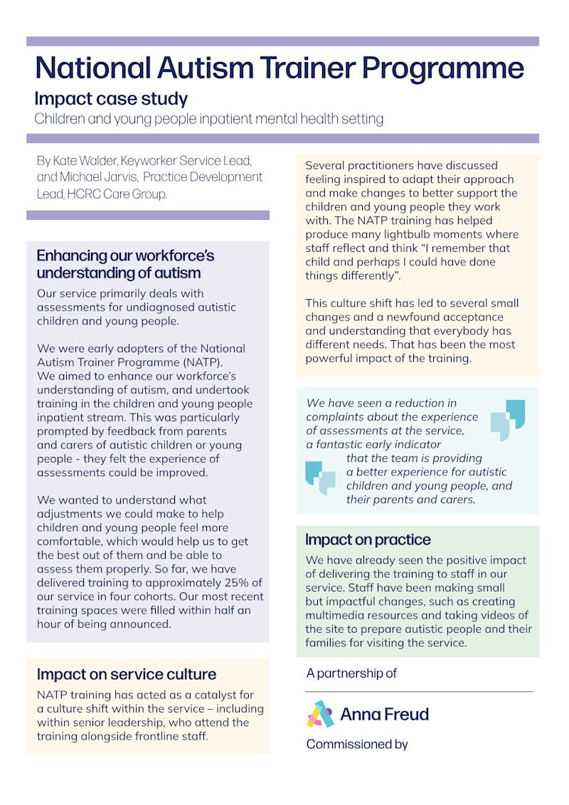 Frontify Folder path: Training and events / National Autism Trainer Programme / Impact case studies
Frontify API ID: eyJpZGVudGlmaWVyIjozNTExLCJ0eXBlIjoiYXNzZXQifQ==
Frontify ID: 3511
Frontify S3 URL: uFA5j86MGDucYXojAgJV.pdf