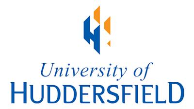 University of Huddersfield logo.