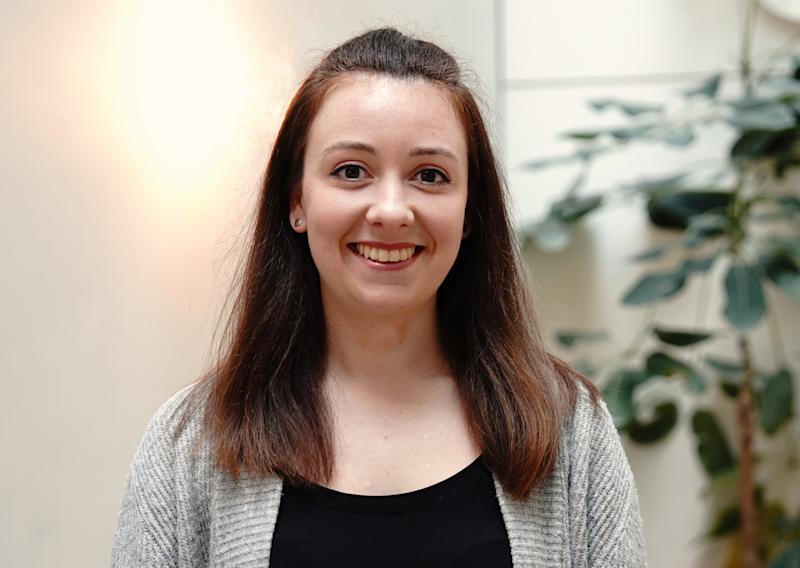 A portrait of Rachael Stemp.