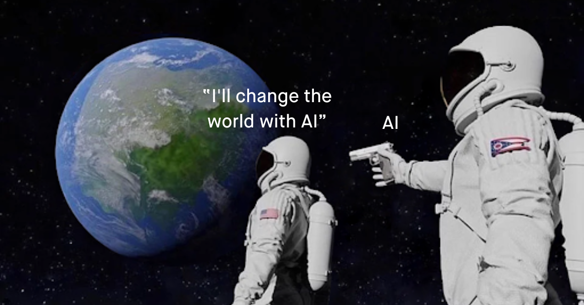 ai astronaut graphic