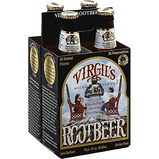 Virgil's Root Beer 4pk 12oz Btl