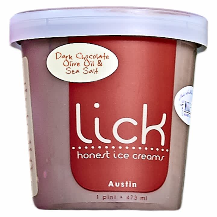 lick ice cream dark chocolate
