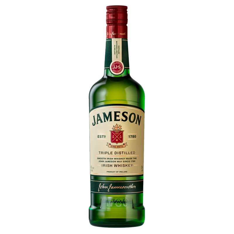 Jameson Irish Whiskey 750 ml (80 proof)