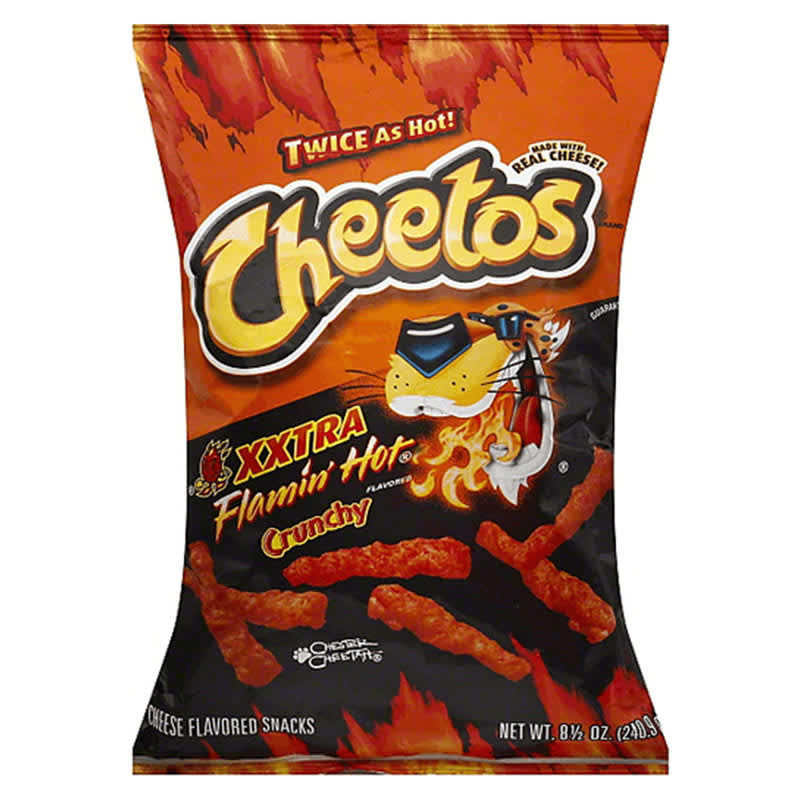 Cheetos Crunchy Xxtra Flamin' Hot 8.5oz