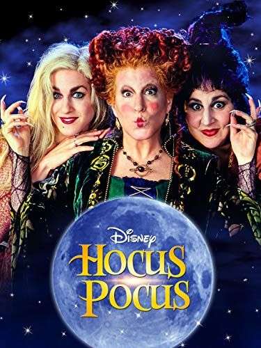 Movie poster for Disney film Hocus Pocus