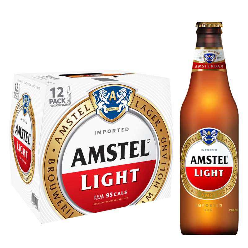 Amstel Light 12pk 12oz Btl 3.5% ABV