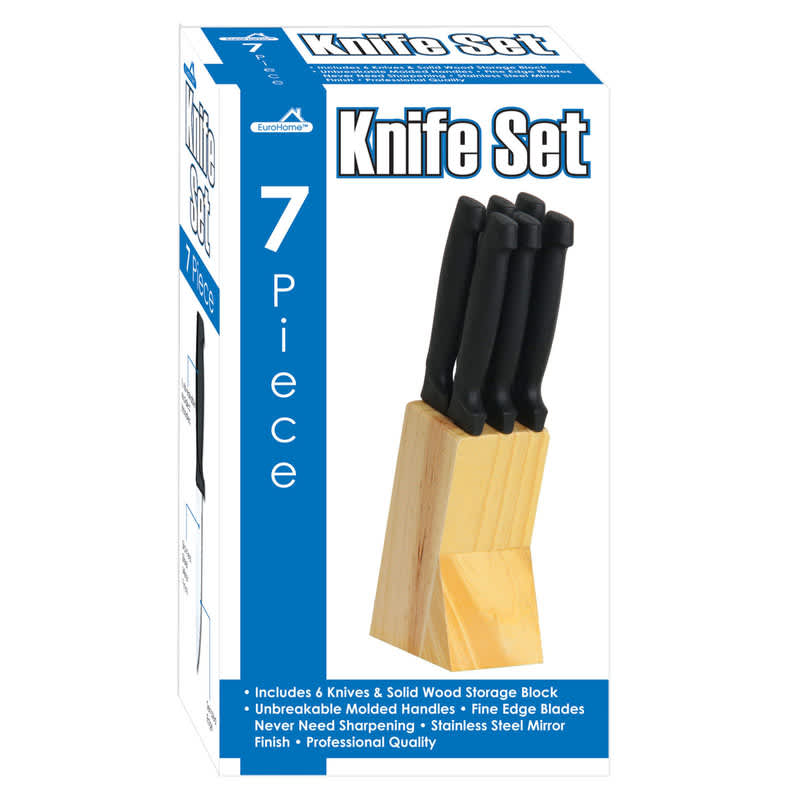 7 piece kitchen knife set