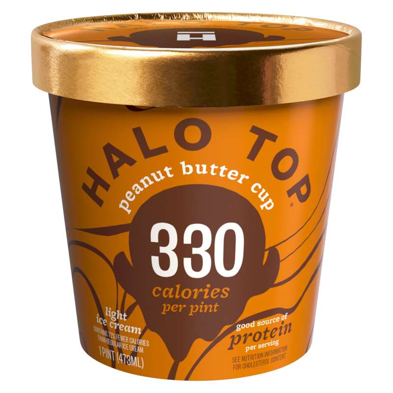 Halo Top peanut butter ice cream