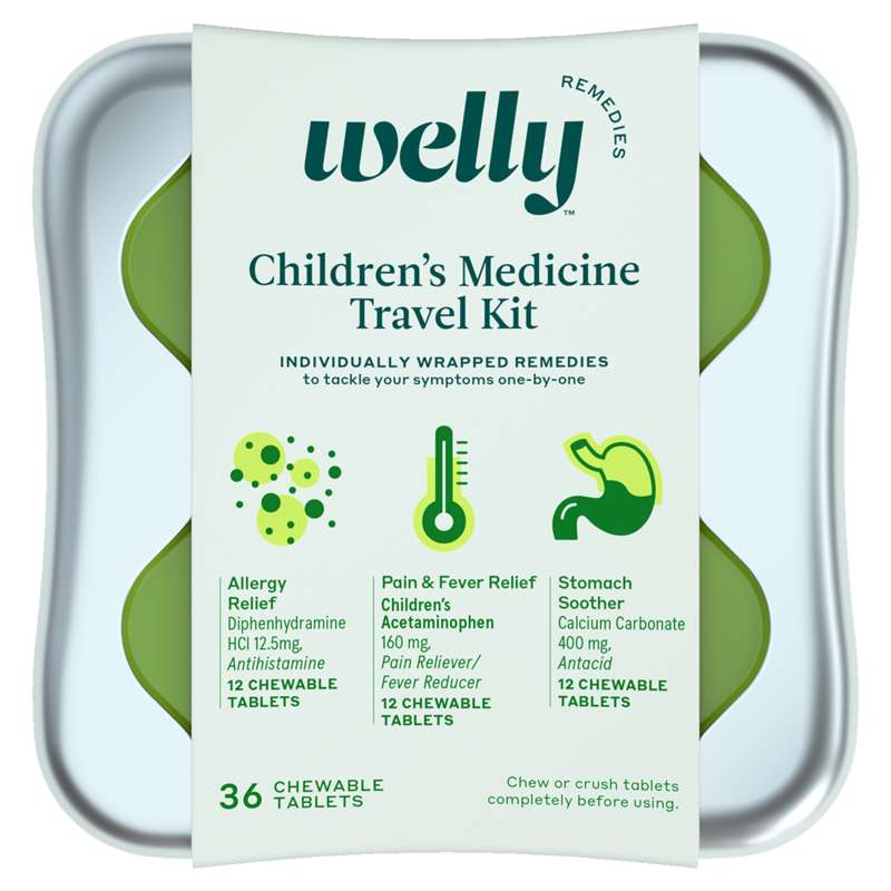 Welly Kids Travel Remedy Kit 