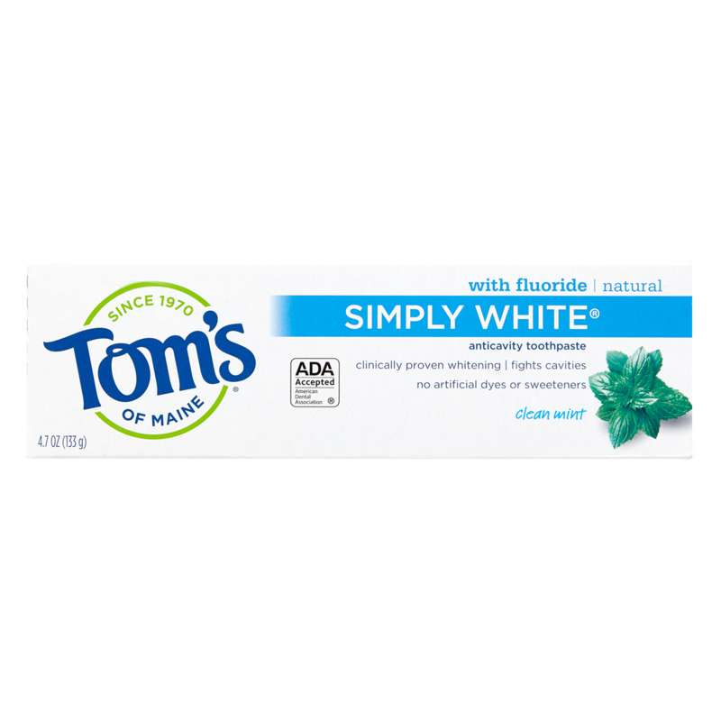 Tom's of Maine Simply White Toothpaste 4.7oz