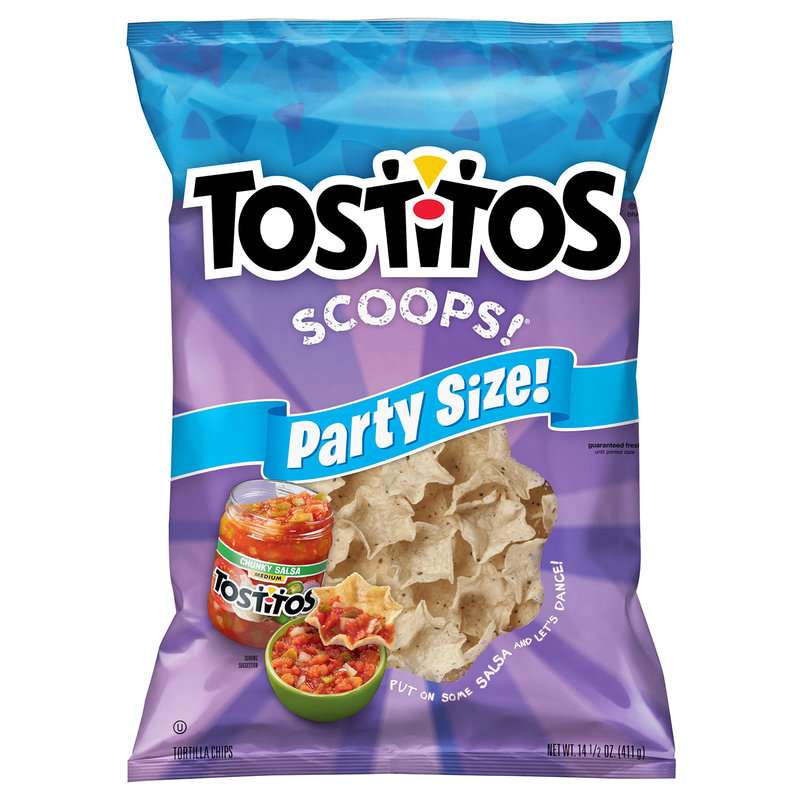 Tostitos Scoops party size bag