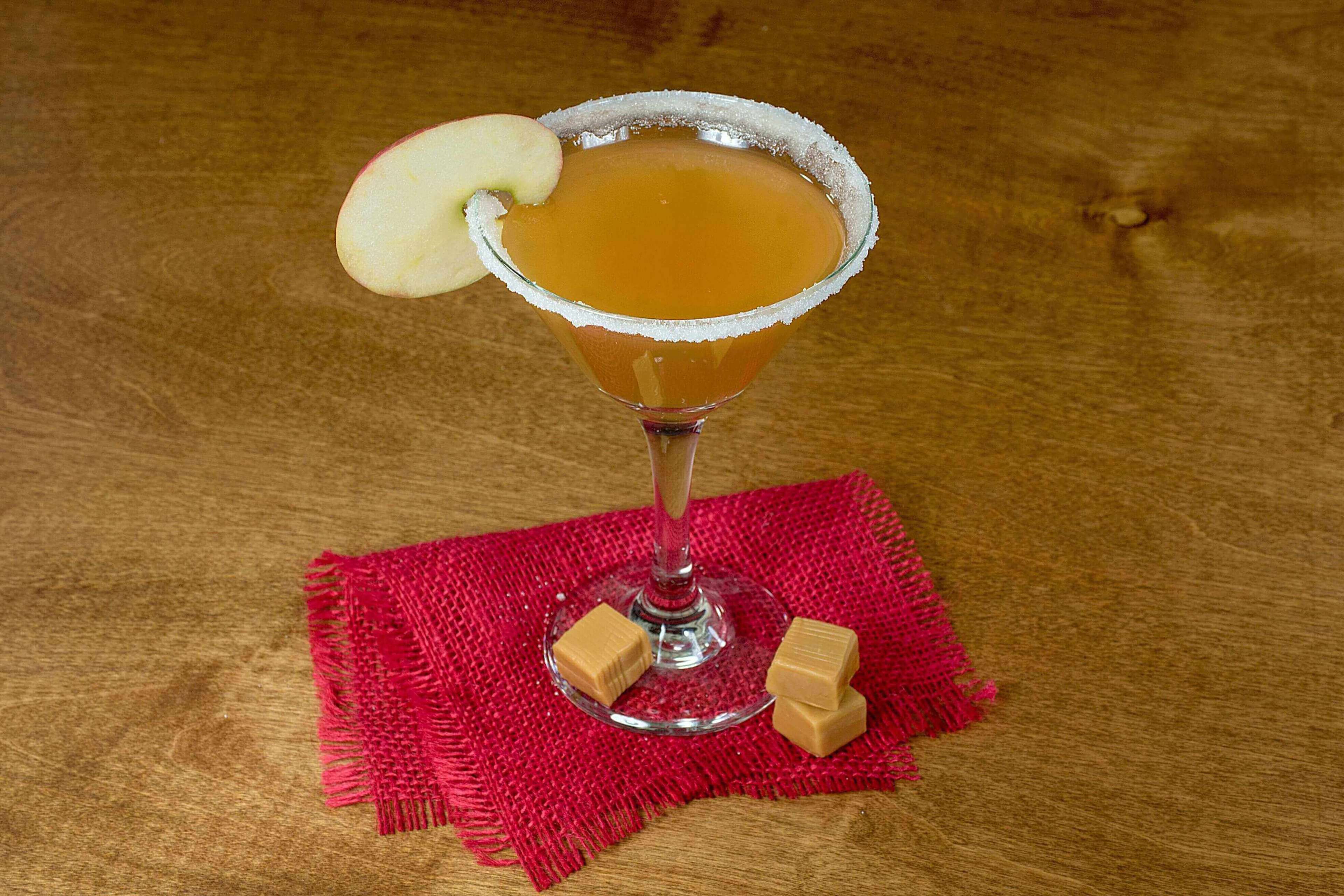 Apple caramel martini