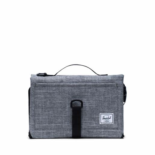 Herschel Supply Co.® Sprout Portable Changing Mat in Dark Grey. View a larger version of this product image.