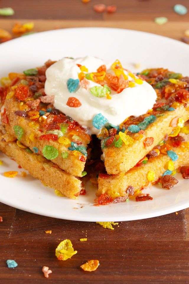 fruity pebble french toast