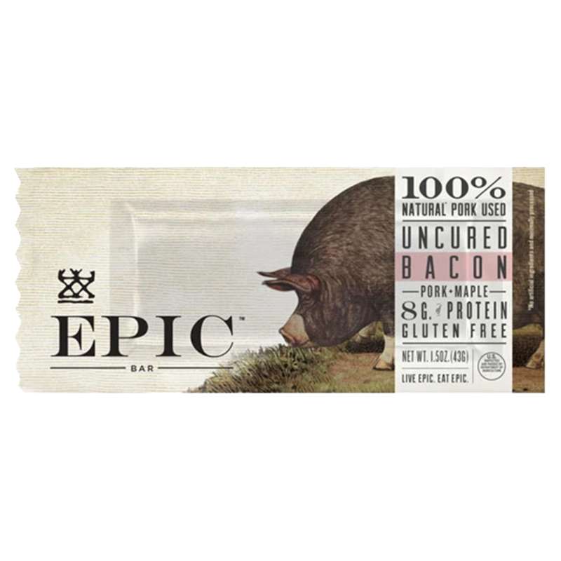 Epic smoked maple bacon bar