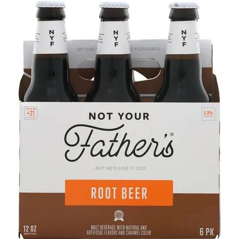 Not Your Father's Root Beer 6pk 12oz Btl 5.9% ABV