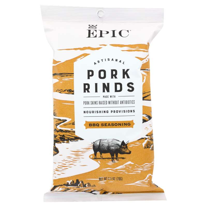Epic texas bbq pork rinds