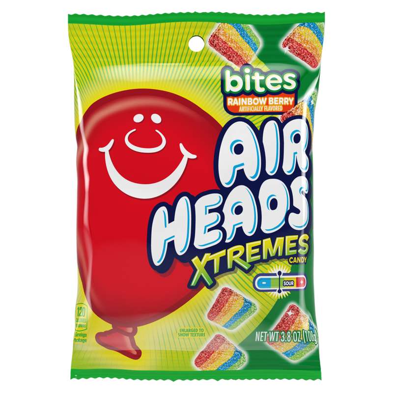 Airheads Xtreme Rainbow Berry Bites 3.8oz