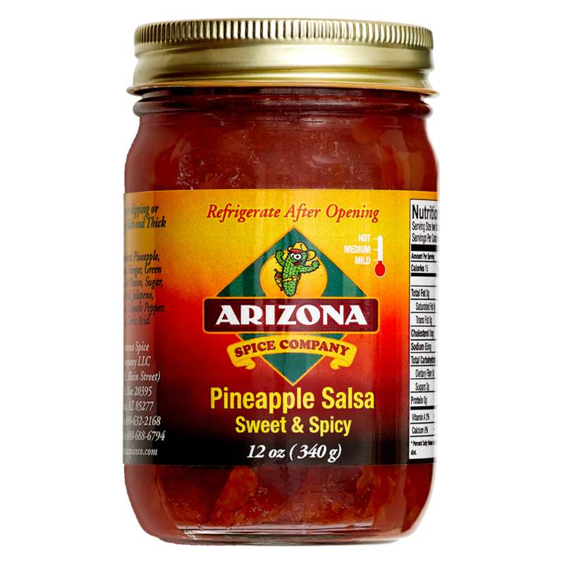 Pineapple salsa from the Arizona Spice Company