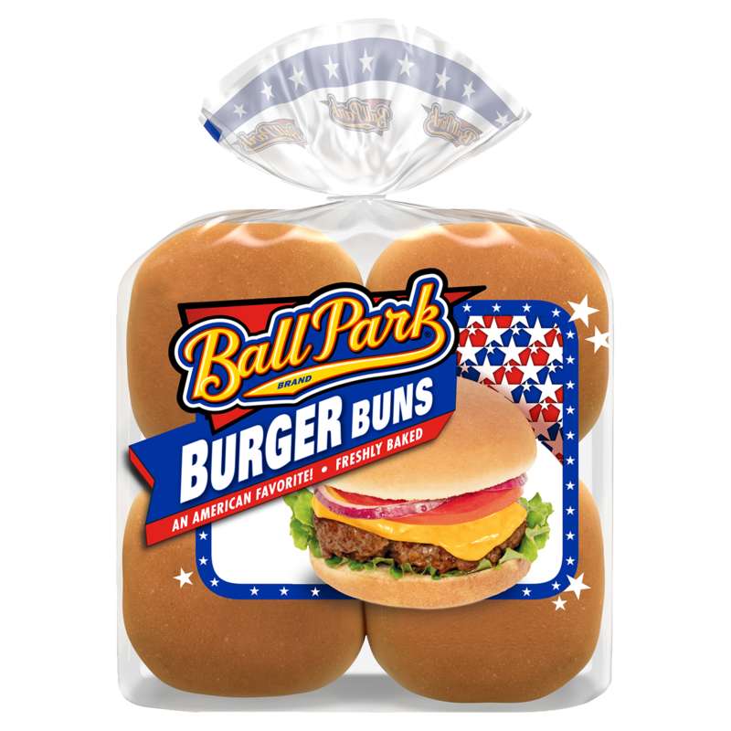 Ballpark burger buns, 8 count