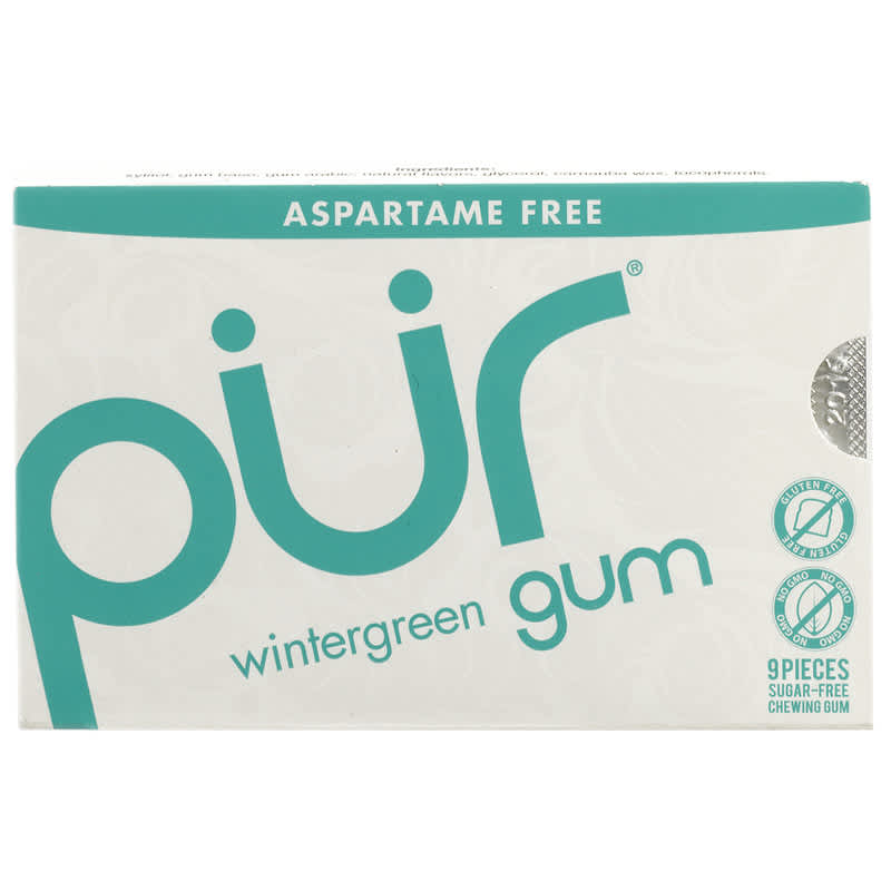 Pur Wintergreen Gum 9ct