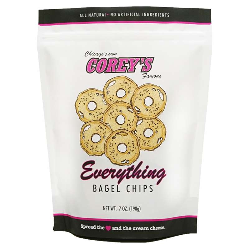Corey's everything bagel chips