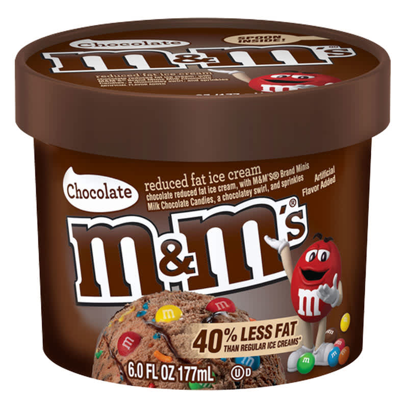 M&M's ice cream