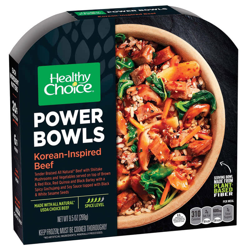 Healthy Choice Korean-Inspired Beef Bowls