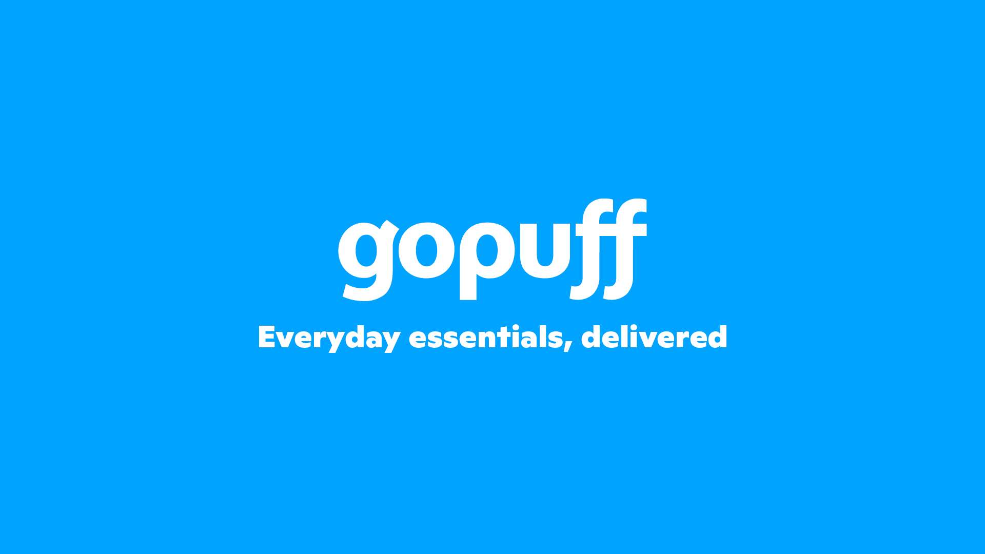 Gopuff Everyday essentials, delivered