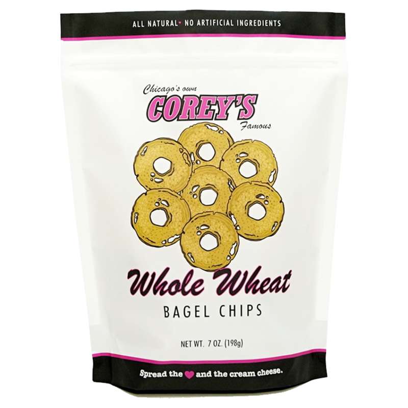 Corey's whole wheat bagel chips