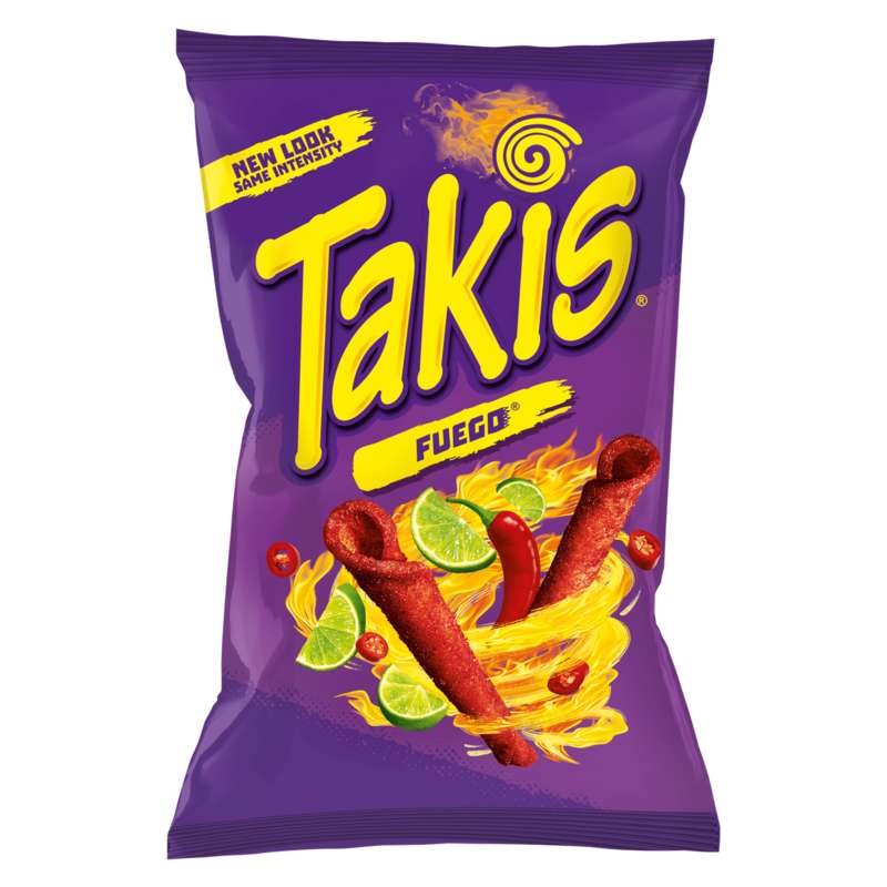 Takis Fuego Hot Chili Pepper & Lime Tortilla Chips 9.9oz