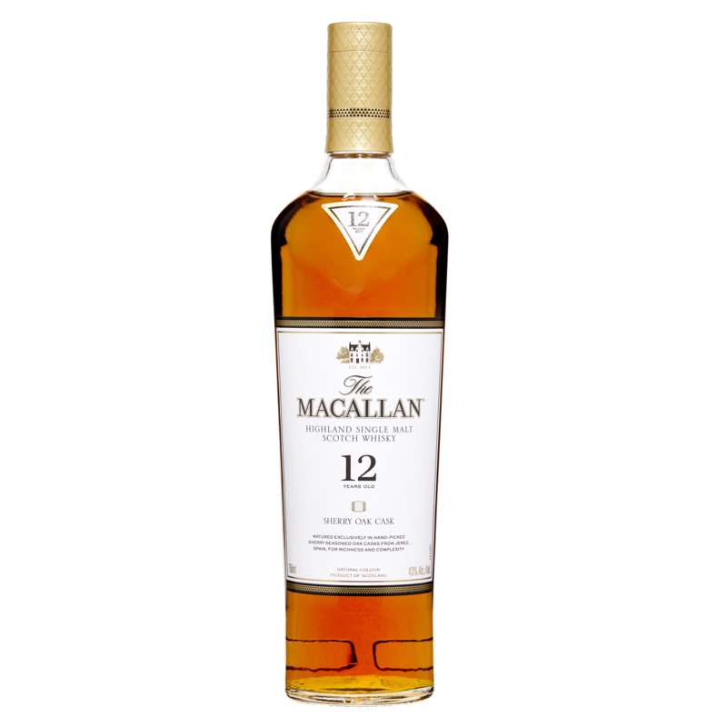 Macallan 12 Year Sherry Cask Scotch 750 ml