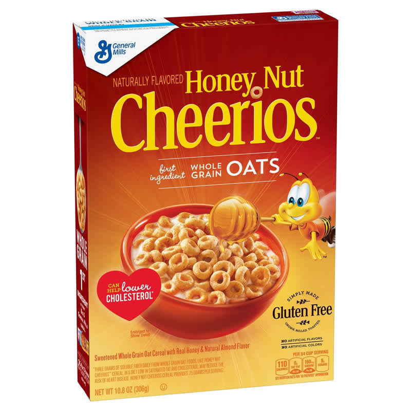 General Mills Gluten Free Honey Nut Cheerios Cereal 10.8oz