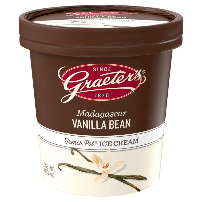 Gratere's Madagascar Vanilla Bean ice cream